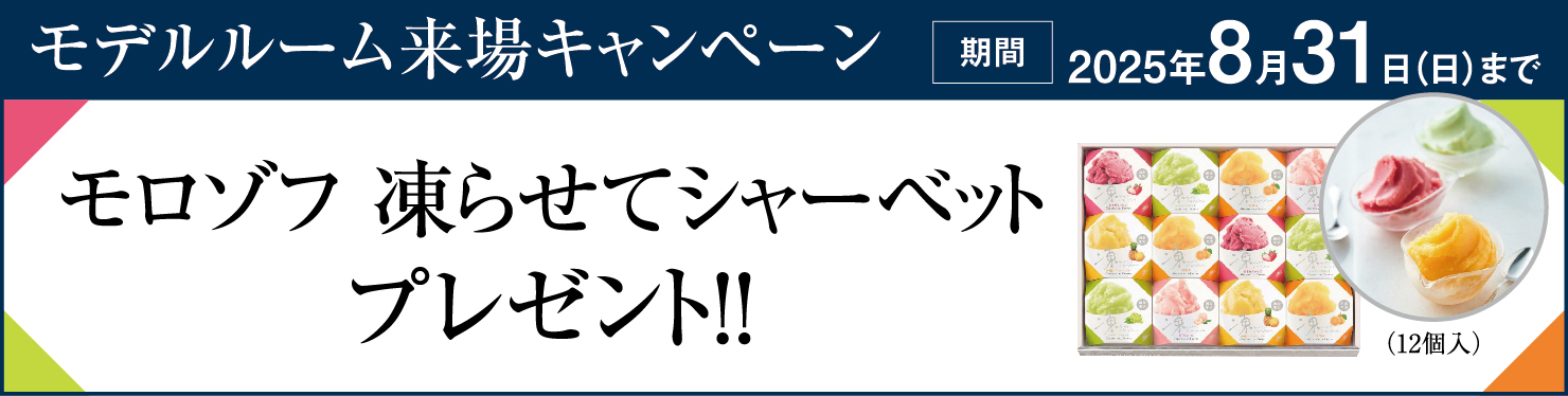 モデルルーム来場キャンペーン